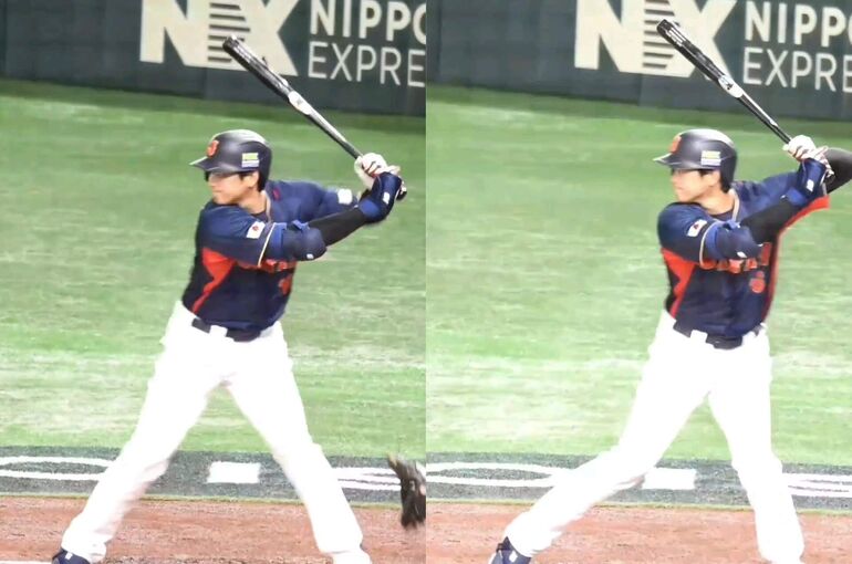 大谷翔平バッティング